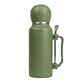 Termo Matero 1.3 Litros Acero Inoxidable + Mate Y Bombilla Verde - Miniatura 1