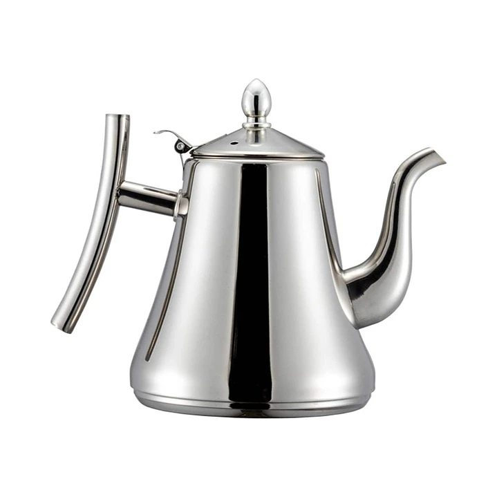 Tetera Infusor De Té De Acero Inoxidable 1 Litro Con Filtro 6