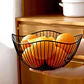 Frutero Metálico Centro de mesa Nórdico Minimalista Olas - Miniatura 5