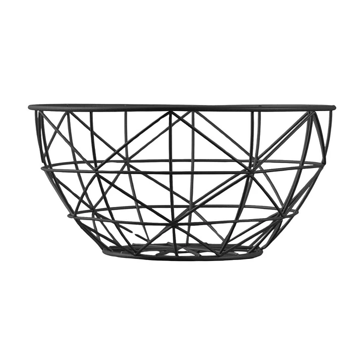 Frutero Metálico Nórdico Centro Mesa Minimalista Geométrico 7