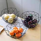 Frutero Metálico Nórdico Centro Mesa Minimalista Geométrico - Miniatura 9
