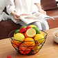 Frutero Metálico Nórdico Centro Mesa Minimalista Geométrico - Miniatura 10