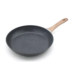 Sartén Antiadherente 24 Cm Granito Aspecto De Madera