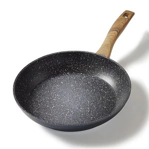 Sartén Antiadherente 30 Cm Granito Aspecto De Madera