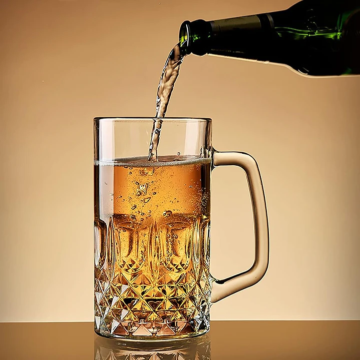 Set 2 Vaso Cervecero Shopero Chopero Vidrio Shop 500 ML 2