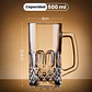 Set 2 Vaso Cervecero Shopero Chopero Vidrio Shop 500 ML - Miniatura 6