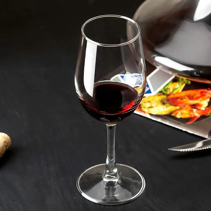 Set 6 Copas Vino 350ml Transparente 3