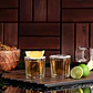 Set 6 Vasos Shot Tequila Vidrio Grueso Cuadrados 75ml - Miniatura 5