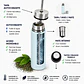 Termo Mate Autocebante Acero Inoxidable 2 en 1 Tawo 750 Ml - Celeste - Miniatura 6