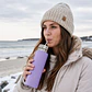 Termo Mate Autocebante Acero Inoxidable 2 en 1 Tawo 750 Ml - Morado - Miniatura 2