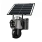 Cámara de Seguridad Exterior Solar 4G Chip SIM Homologada Doble Lente Jortan JT-9683 Gris - Miniatura 1