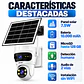 Camara de Seguridad Exterior Solar 4G Chip SIM Homologada Doble Lente 6 MPX - Miniatura 2