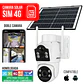 Camara de Seguridad Exterior Solar 4G Chip SIM Homologada Doble Lente 6 MPX Blanca - Miniatura 1