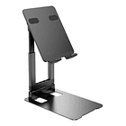Soporte Tablet Y Celular iPad Escritorio Aluminio Negro 1