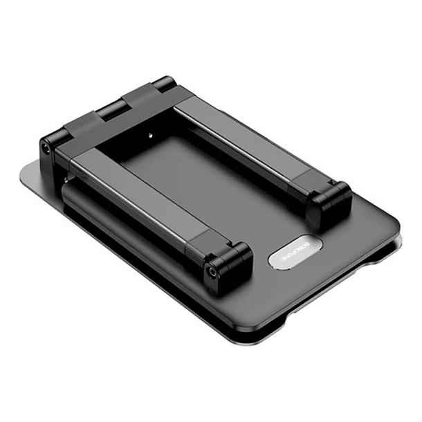 Soporte Tablet Y Celular iPad Escritorio Aluminio Negro 4