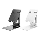 Soporte Tablet Y Celular iPad Escritorio Aluminio Negro 5