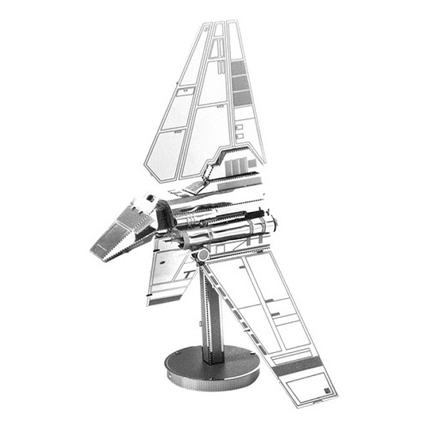 Puzzle 3d Metal Star Wars Carguero Imperial Modelo Armable 1