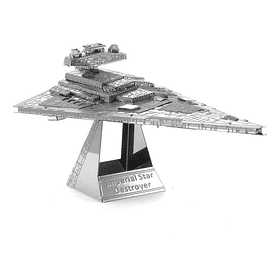 Puzzle 3d Metal Star Wars Nave Imperial Modelo Armable