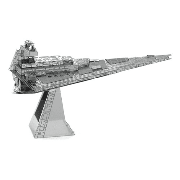 Puzzle 3d Metal Star Wars Nave Imperial Modelo Armable 2