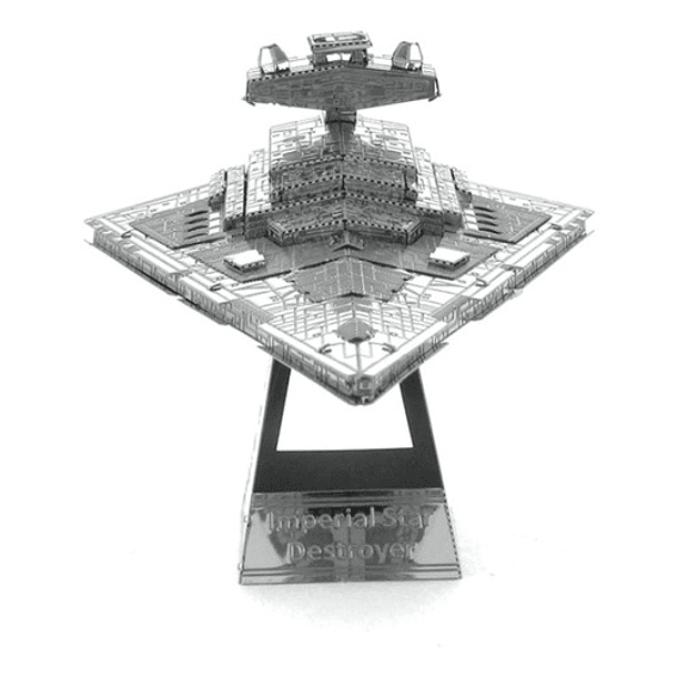 Puzzle 3d Metal Star Wars Nave Imperial Modelo Armable 3