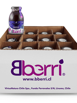 Bberri 4風味 （12瓶/箱）批發