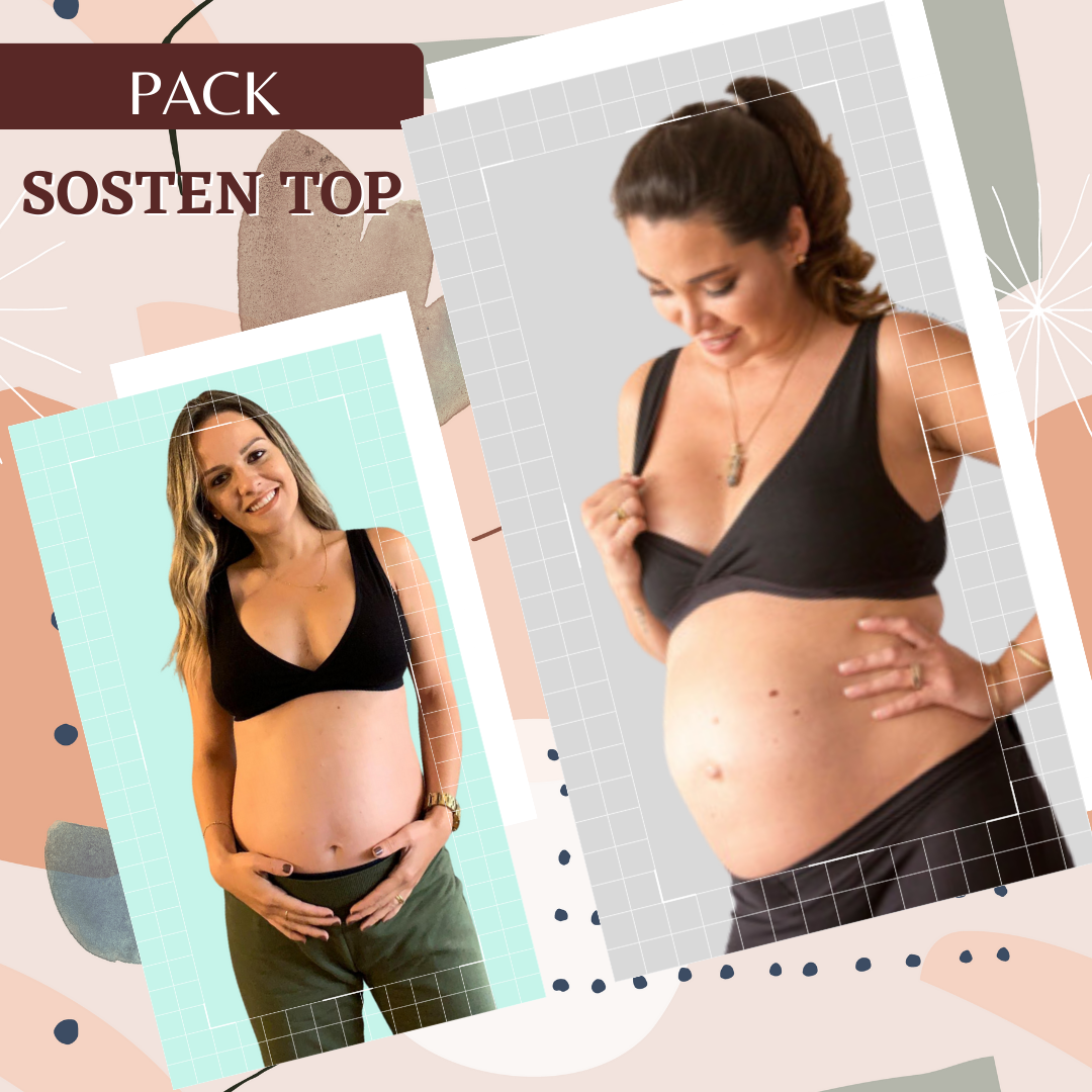 Pack Sostenes Maternal Top 2 unidades 4