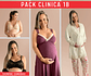 Pack Clínica1B (Bata, Camisón Maternal MangaCero, Sostenes Julieta y Top) - Miniatura 4