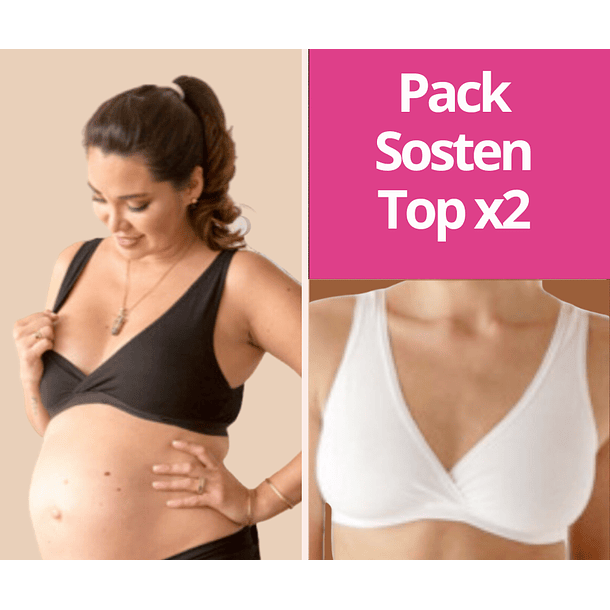 Pack Sostenes Maternal Top 2 unidades 14