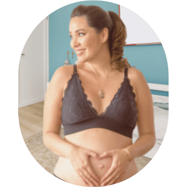 Sostén Maternal Halter, Broche Lactancia, Pretina Ancha, Ajuste Perfecto 2