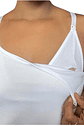 Polo Tiritas: Soporte & Lactancia & Casual - (Blanco) - Miniatura 6