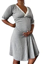 Camisón Maternal Serie Balance 3/4 (Gris) - Miniatura 21