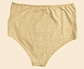 Calzón Maternal CorteAlto, Algodon Postparto Sin Elasticos, Beige - Miniatura 12