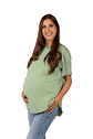 Polo Aura Manga Corta: Suavidad & Estilo Diario (Verde Olivo) - Miniatura 9