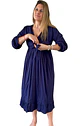 Vestido Maternal Lazo Estructural - Azul - Miniatura 10