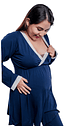 Pijama Maternal Victoria Manga Larga: Confort Térmico & Sistema Dual - Coleccion - Miniatura 14