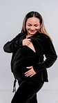 Buzo Maternal Plush Serie Aura (Negro) - Miniatura 6