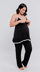 Pijama Maternal Tiritas Pantalon, Sistema Lactancia - Miniatura 4