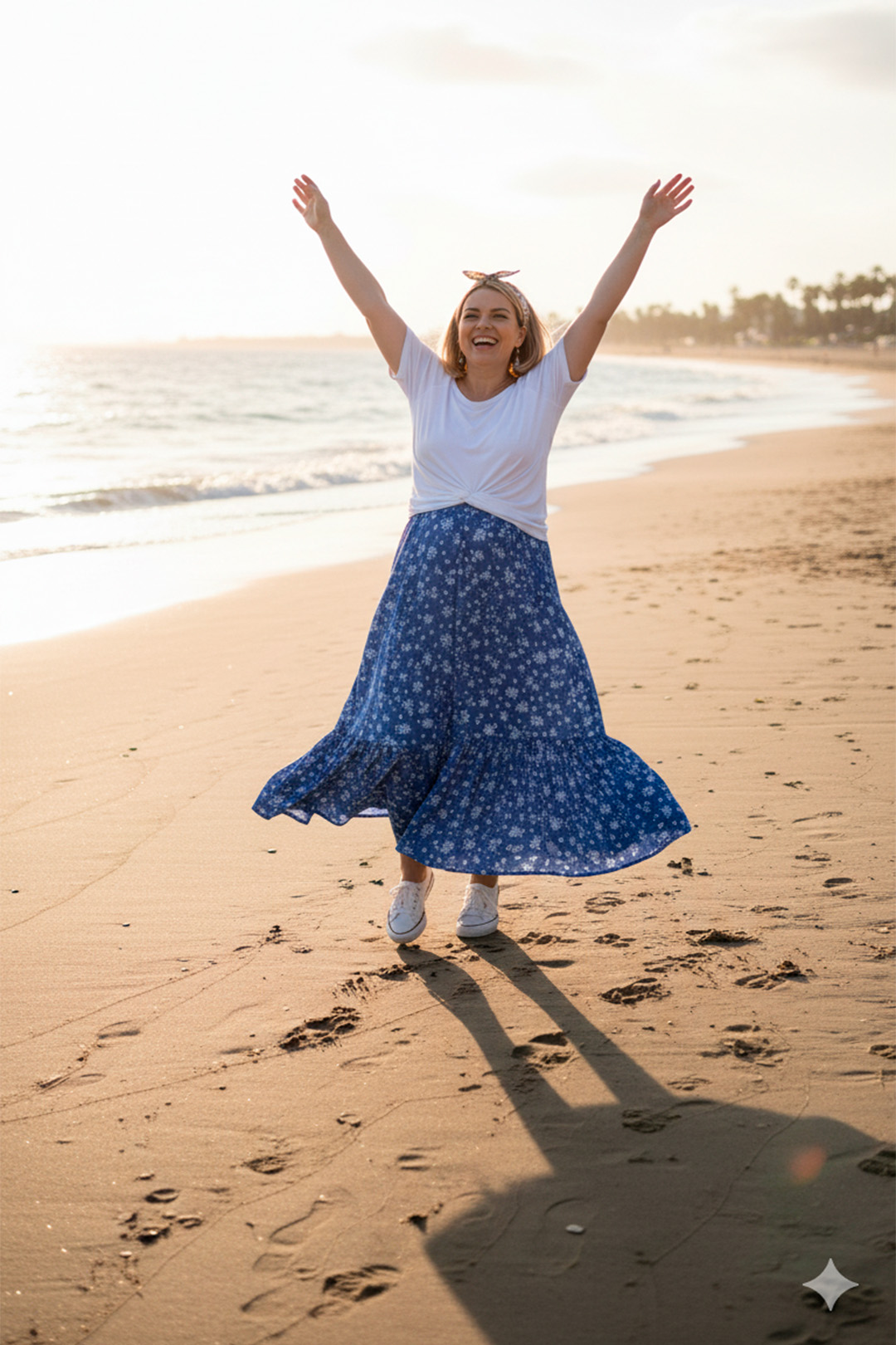 Vestido Maternal, Falda Maxi y Polo Aperturas de Lactancia  20