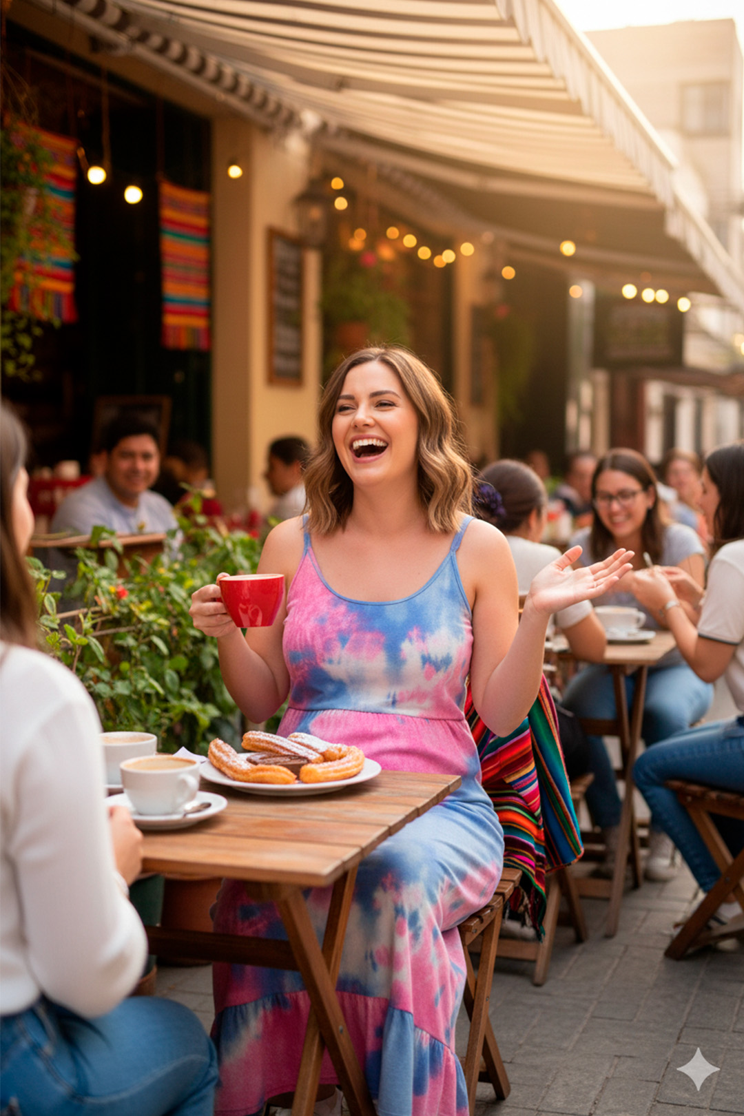 Vestido Maternal Tiritas Broche y Top Lactancia, Batik 14
