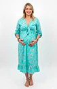 Vestido Maternal Lazo Estructural - Verde Agua - Miniatura 8