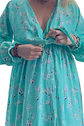 Vestido Maternal Lazo Estructural - Verde Agua - Miniatura 14