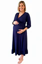 Vestido Maternal Lazo Estructural - Azul - Miniatura 2
