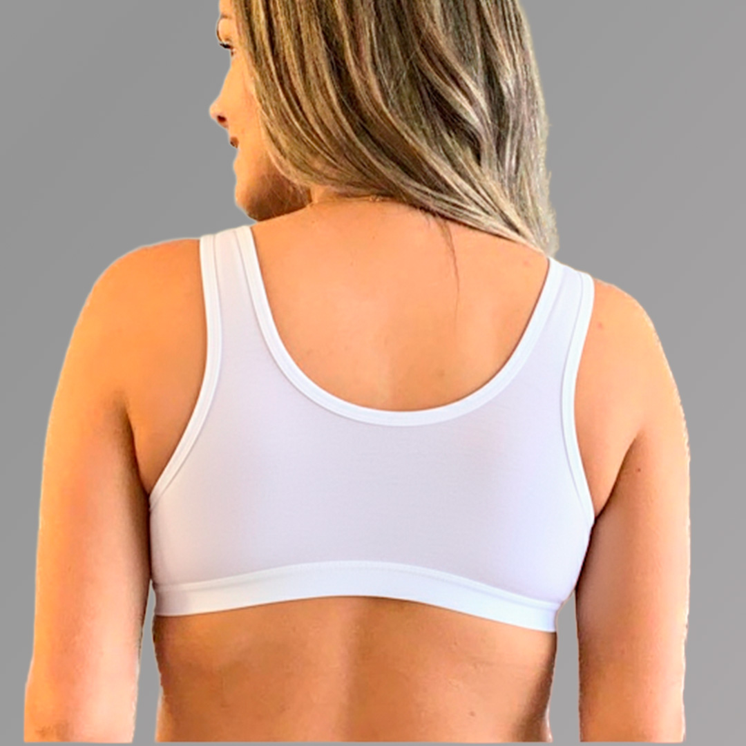 Sostén Maternal Top, Lactancia, Uso Nocturno, Algodon 12