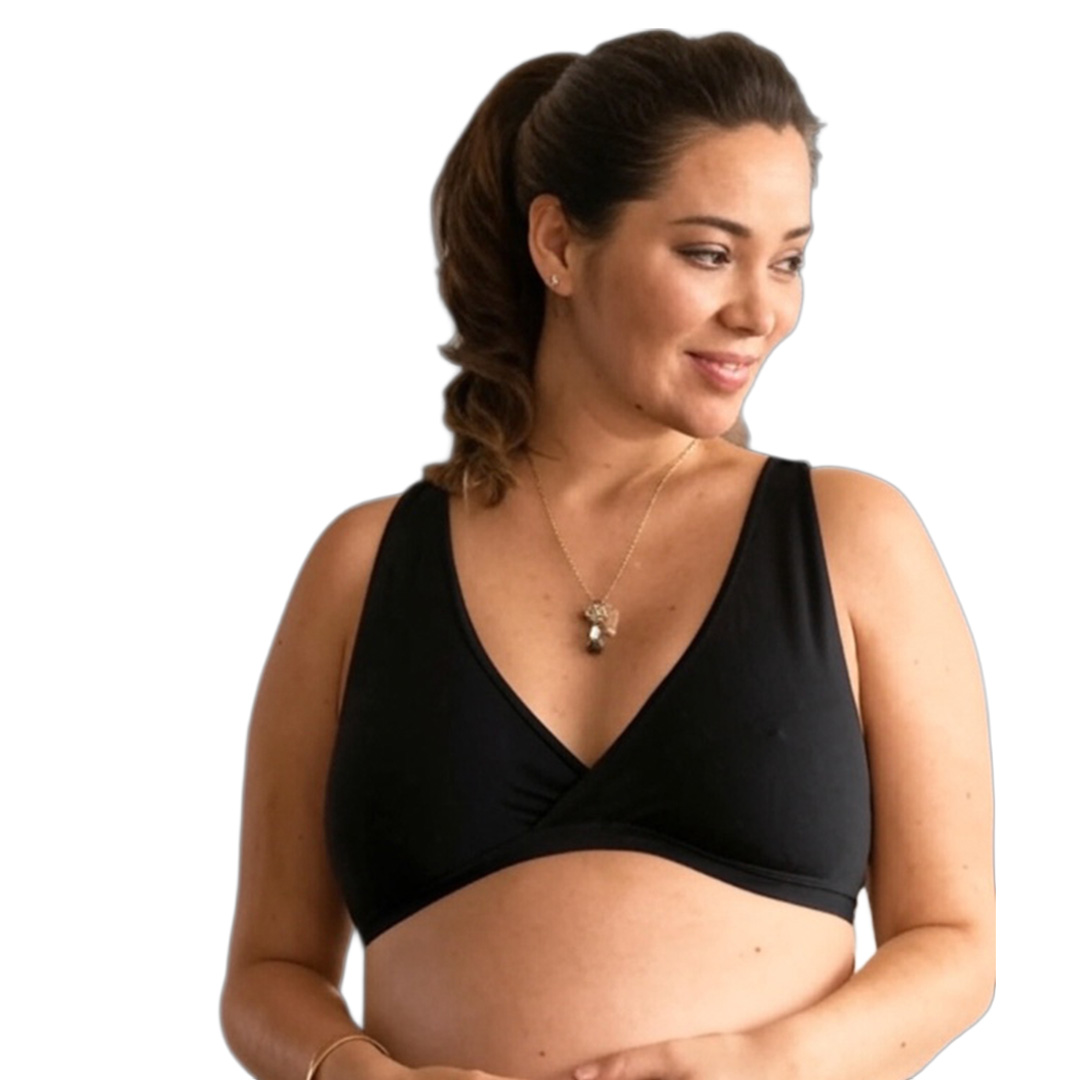 Sostén Maternal Top, Lactancia, Uso Nocturno, Algodon 17