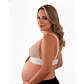 Sostén Maternal Halter Broche Lactancia Pretina Ancha, Beige - Miniatura 7