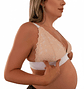 Sostén Halter: Soporte & Elegancia & Lactancia - (Beige) - Miniatura 17