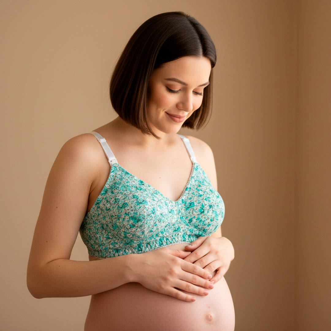 Sostén Maternal Julietta, Broche Lactancia, Algodon 30