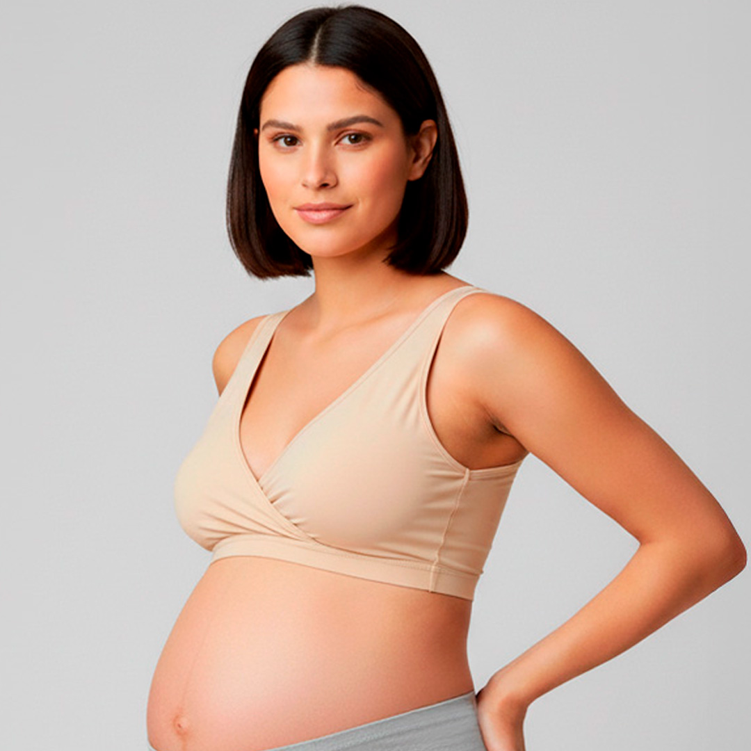 Sostén Maternal Top, Lactancia, Uso Nocturno, Algodon 8