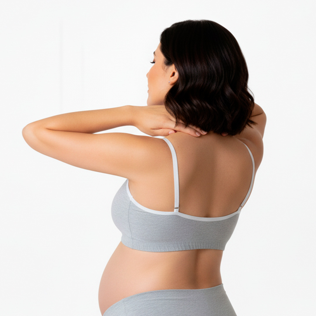 Sosten Maternal Diana, Broche Lactancia, Deportivo, Algodon, Gris 7