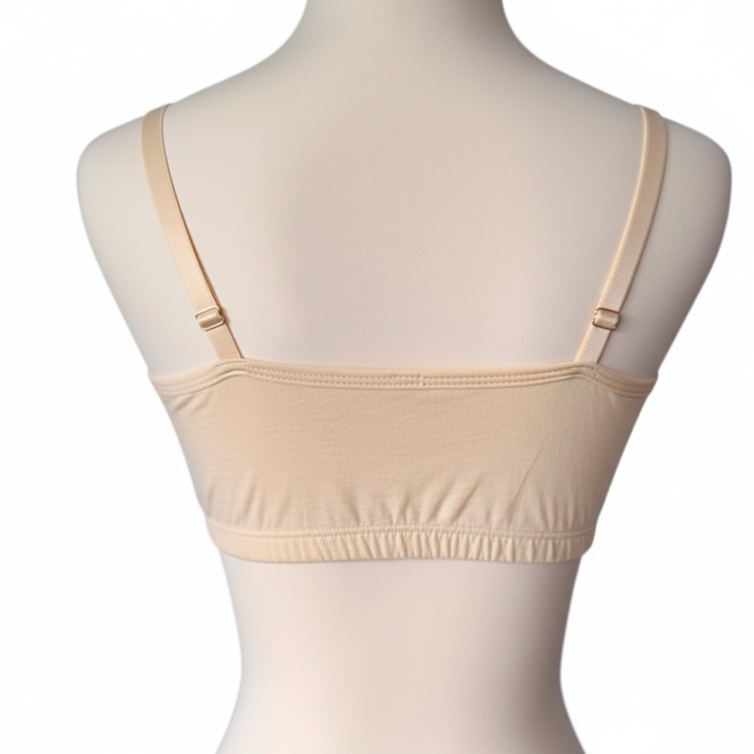 Sosten Maternal Diana, Broche Lactancia, Deportivo, Algodon, Beige 20